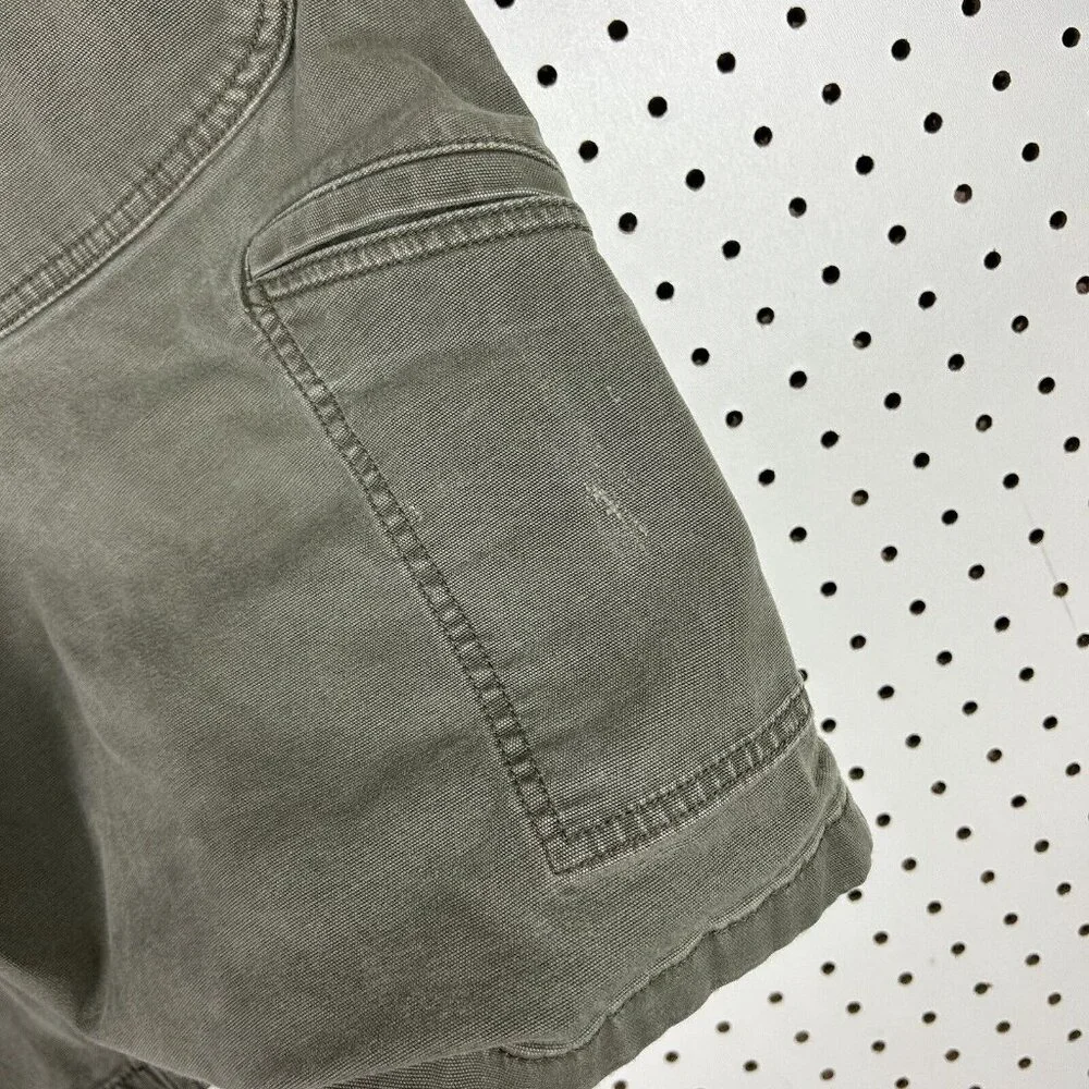 Carhartt Rugged Flex Relaxed Fit Canvas Work Shorts 42 Green Work Wear 102514217